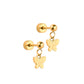 Screwback Stud Earrings - Millie Butterfly - Shop LINNY CO