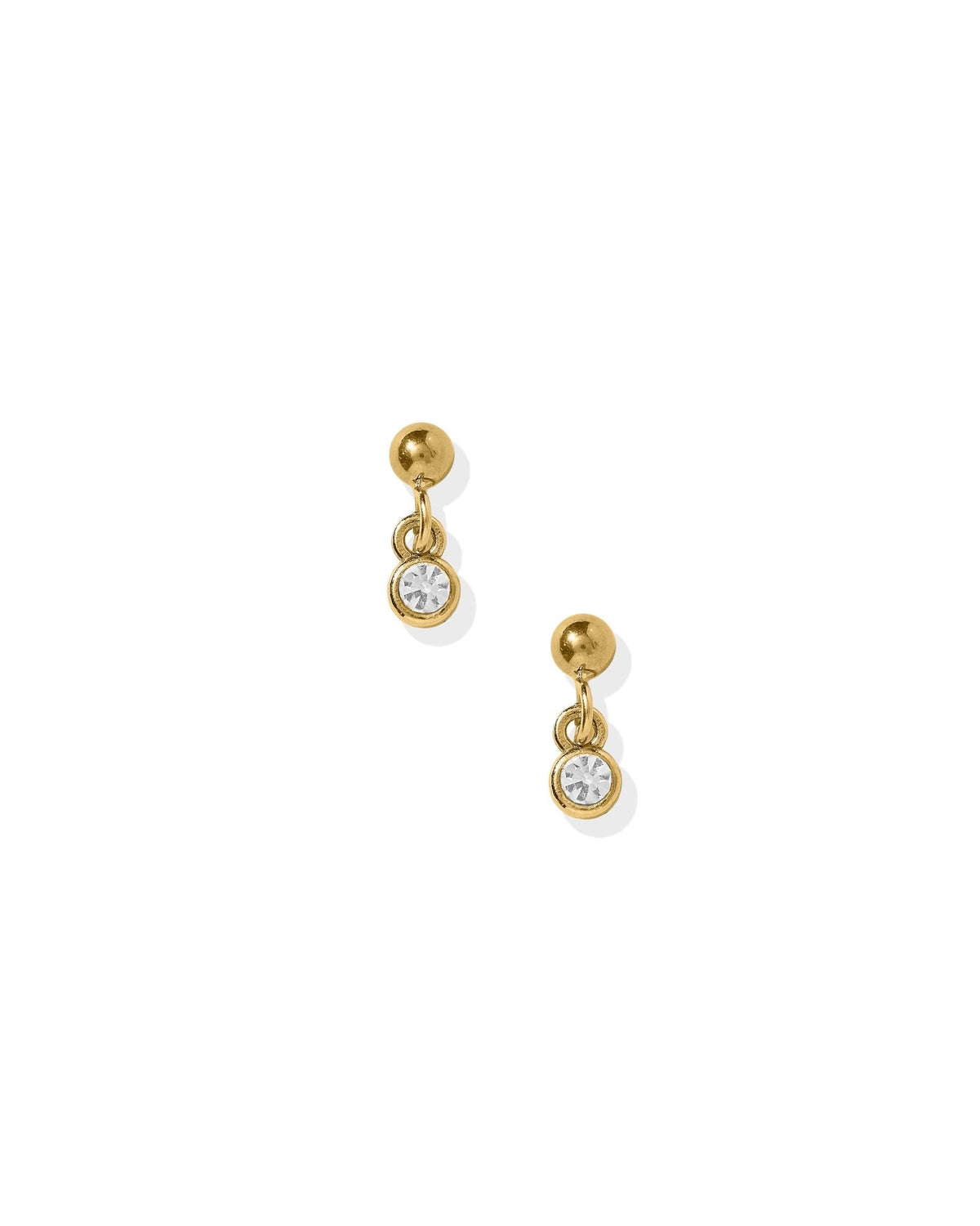 Screwback Stud Earrings - Millie Sparkle CZ Gold - LINNY CO WholesaleStuds
