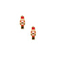 Screwback Stud Earrings - Nutcracker - Shop LINNY CO