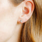 Screwback Stud Earrings - Paloma Pear Silver - Shop LINNY CO