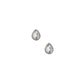 Screwback Stud Earrings - Paloma Pear Silver - Shop LINNY CO
