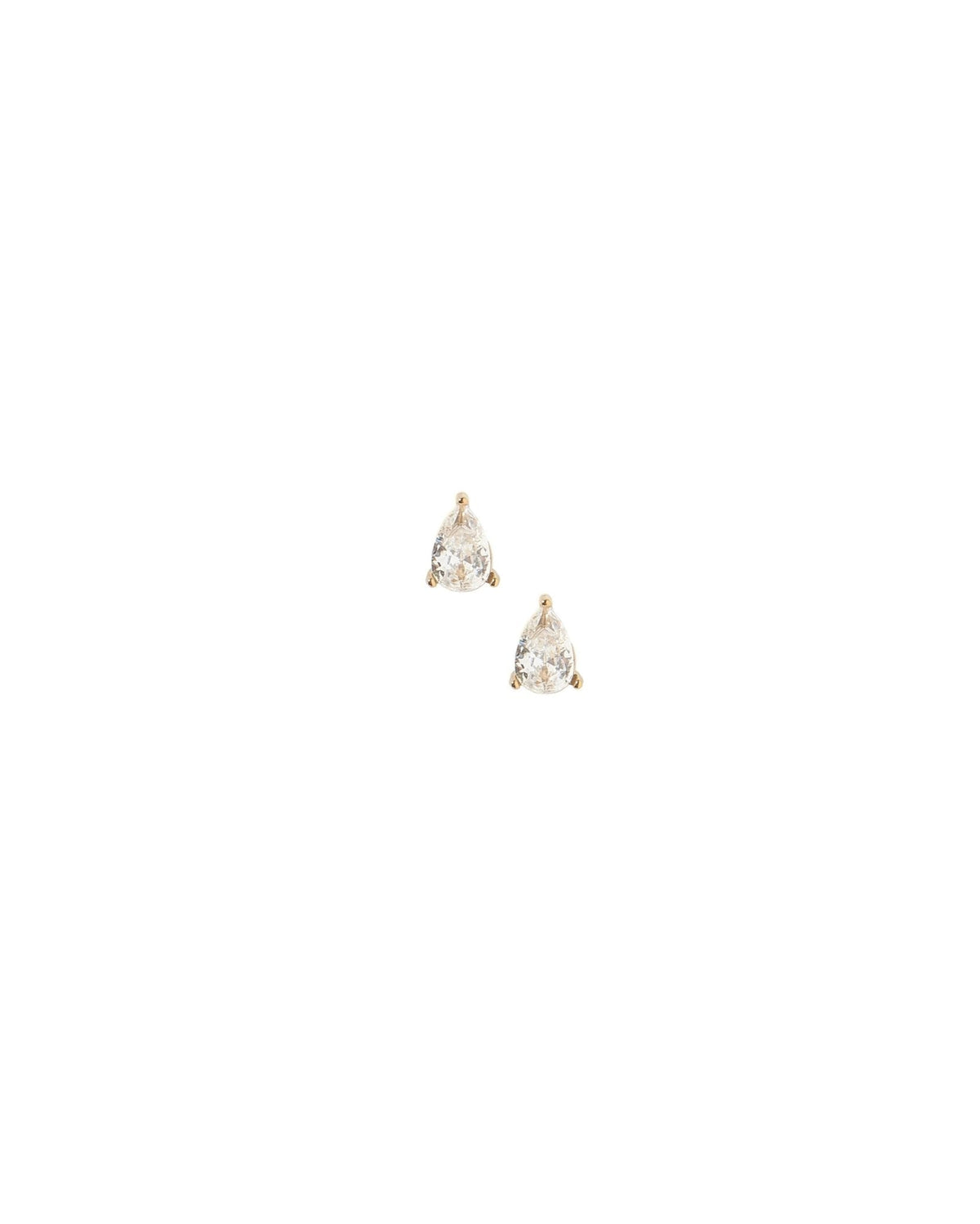 Screwback Stud Earrings - Parker Pear Gold - Shop LINNY CO