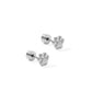 Screwback Stud Earrings - Paw Print Silver - Shop LINNY CO