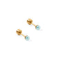 Screwback Stud Earrings - Payton Pearl Blue 3mm - Shop LINNY CO