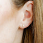 Screwback Stud Earrings - Payton Pearl White 3mm - Shop LINNY CO