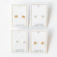 Screwback Stud Earrings - Payton Pearl White 5mm - Shop LINNY CO