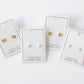 Screwback Stud Earrings - Payton Pearl White 5mm - Shop LINNY CO