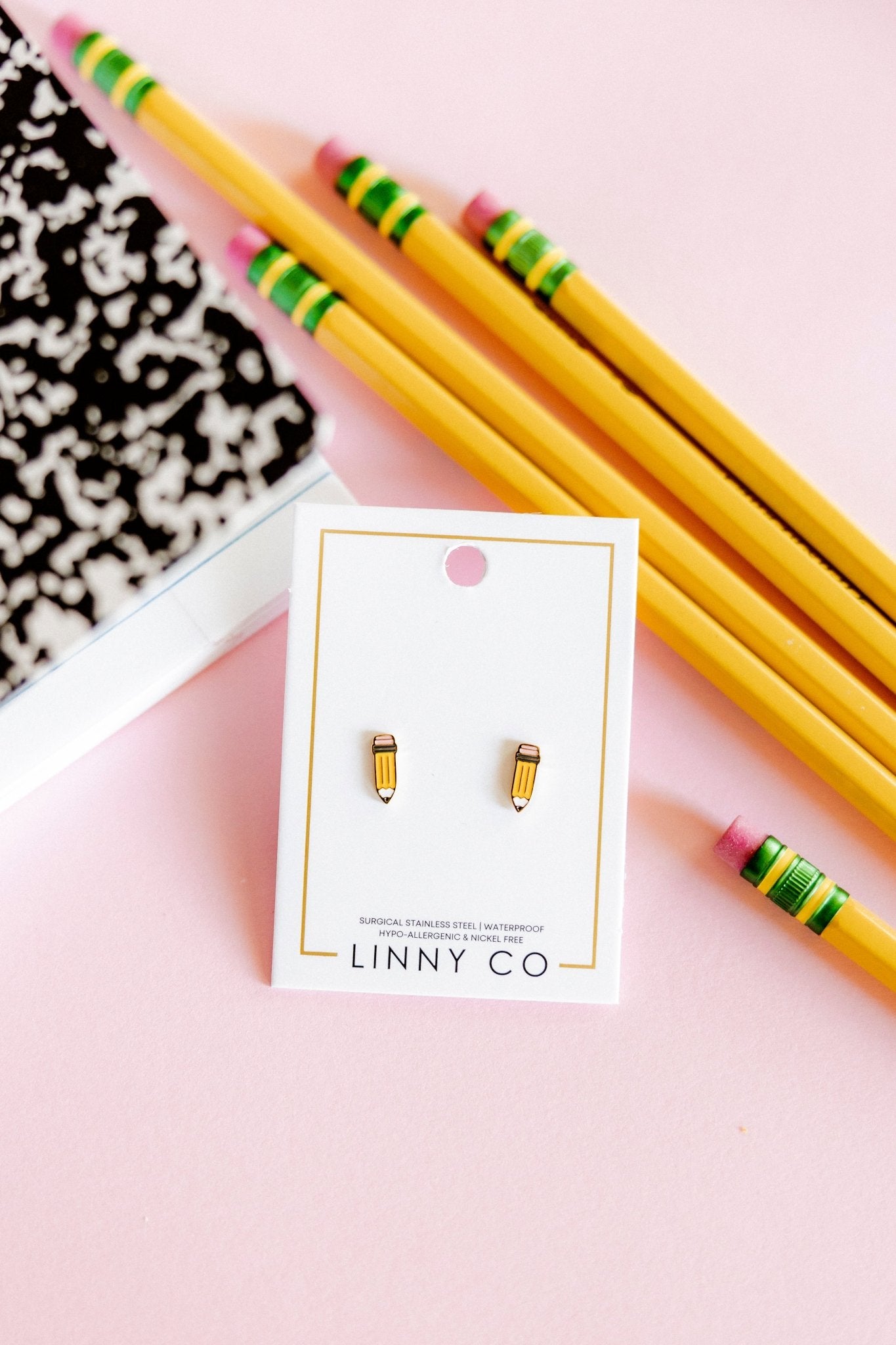 Screwback Stud Earrings - Pencil - Shop LINNY CO