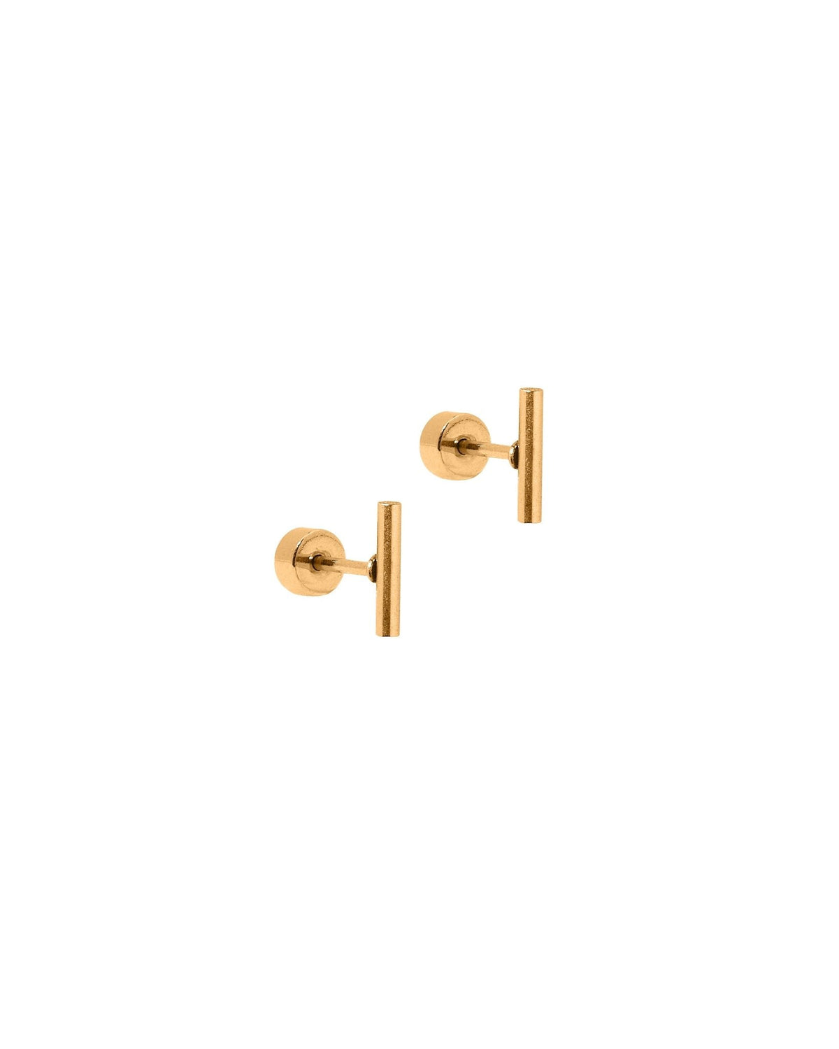 Screwback Stud Earrings - Perry Gold - Shop LINNY CO