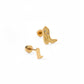 Screwback Stud Earrings - Petite Cowgirl Boot - Shop LINNY CO