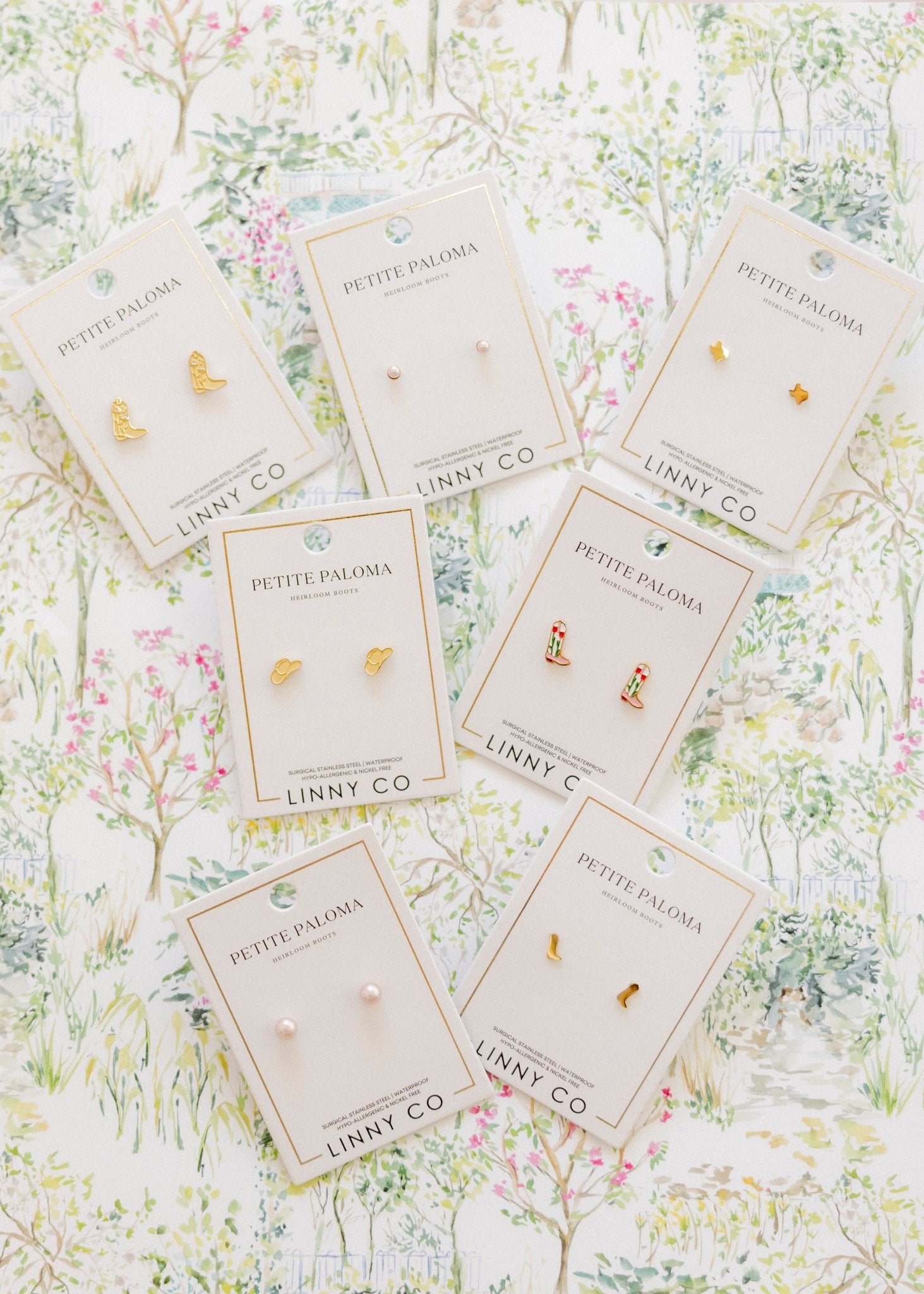 Screwback Stud Earrings - Petite Texas - Shop LINNY CO