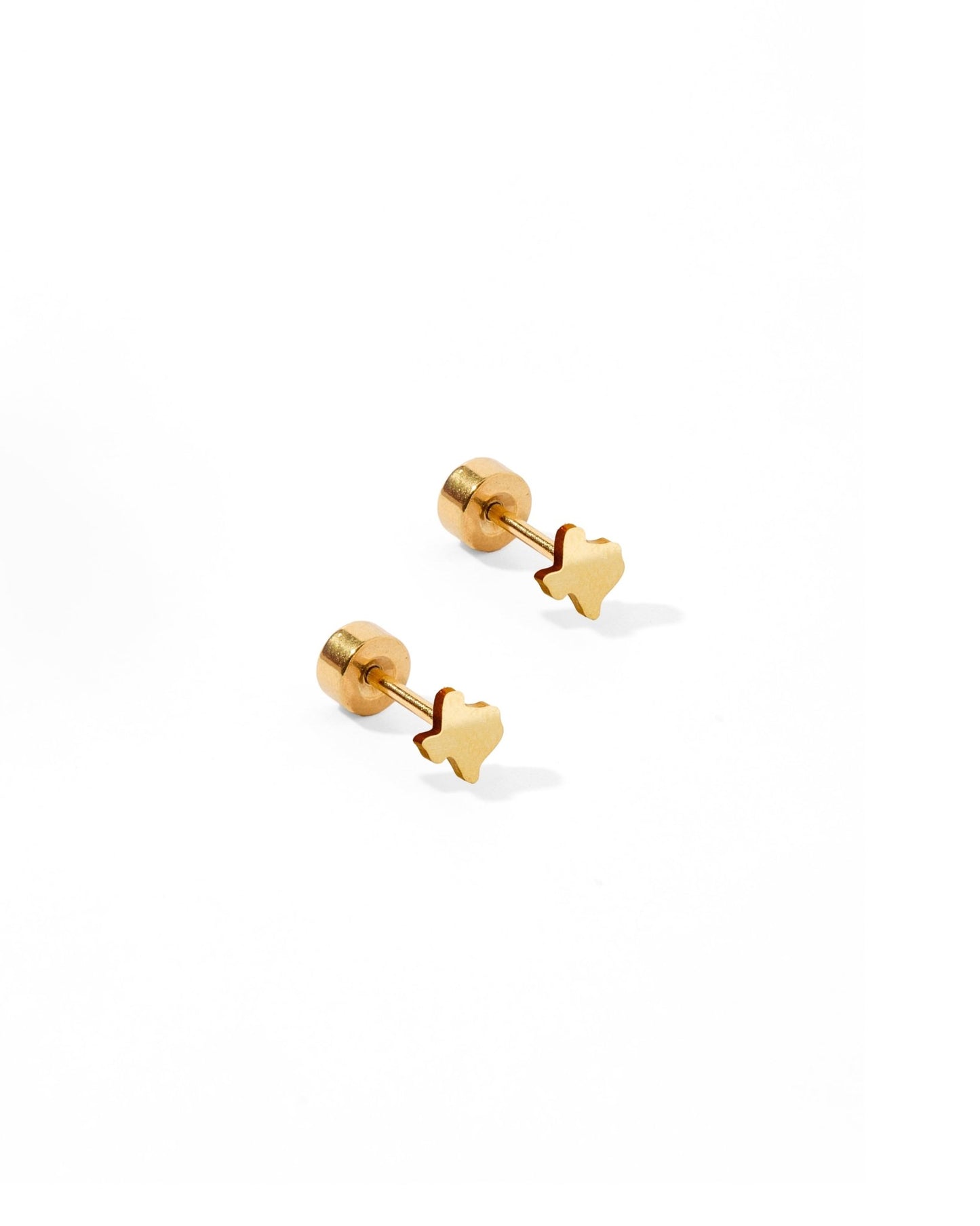 Screwback Stud Earrings - Petite Texas - Shop LINNY CO