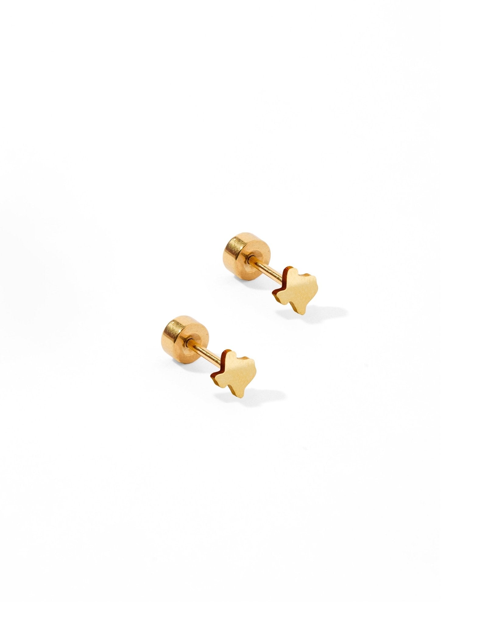 Screwback Stud Earrings - Petite Texas - Shop LINNY CO