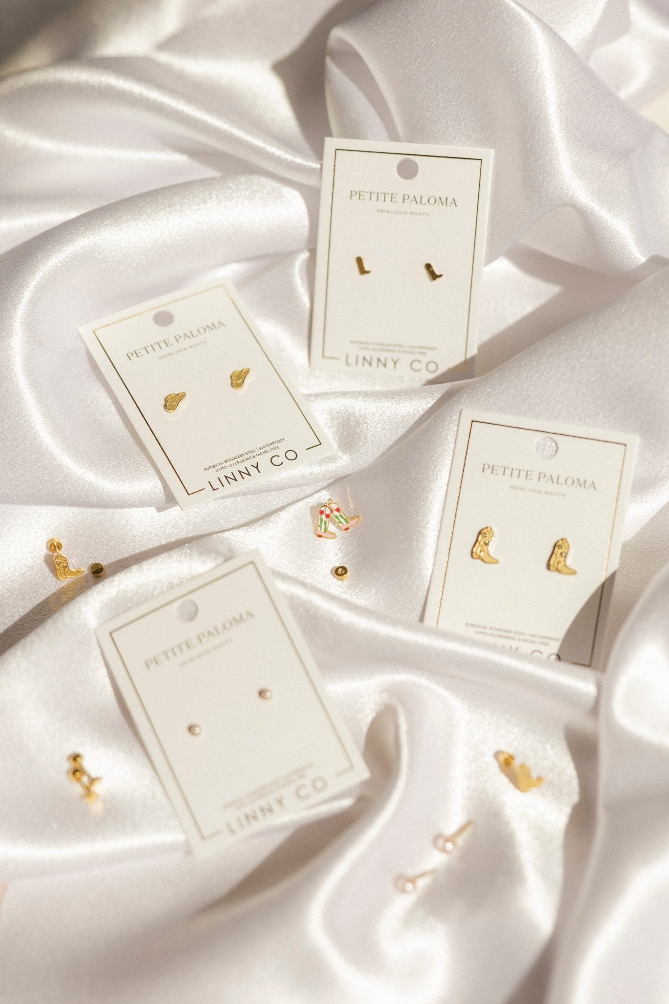 Screwback Stud Earrings - Petite Texas - Shop LINNY CO