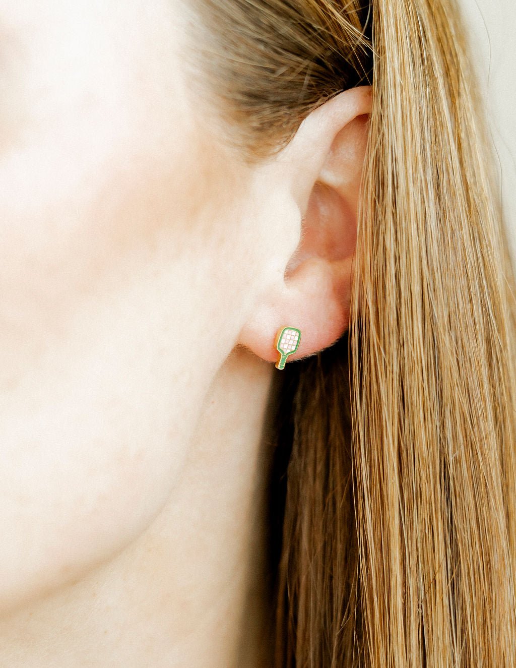 Screwback Stud Earrings - Pickleball - Shop LINNY CO
