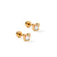 Screwback Stud Earrings - Polly Butterfly - Shop LINNY CO