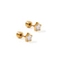 Screwback Stud Earrings - Polly Star - Shop LINNY CO