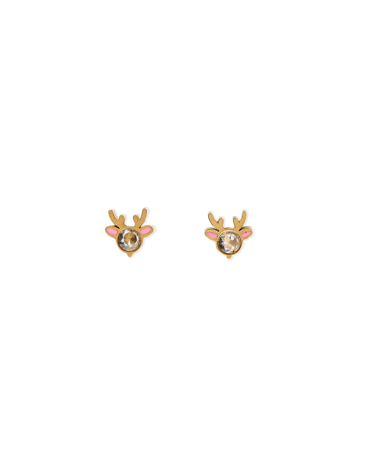 Screwback Stud Earrings - Reindeer - Shop LINNY CO