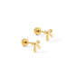 Screwback Stud Earrings - Ruby Bow - Shop LINNY CO