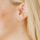 Screwback Stud Earrings - Ruby Bow - Shop LINNY CO