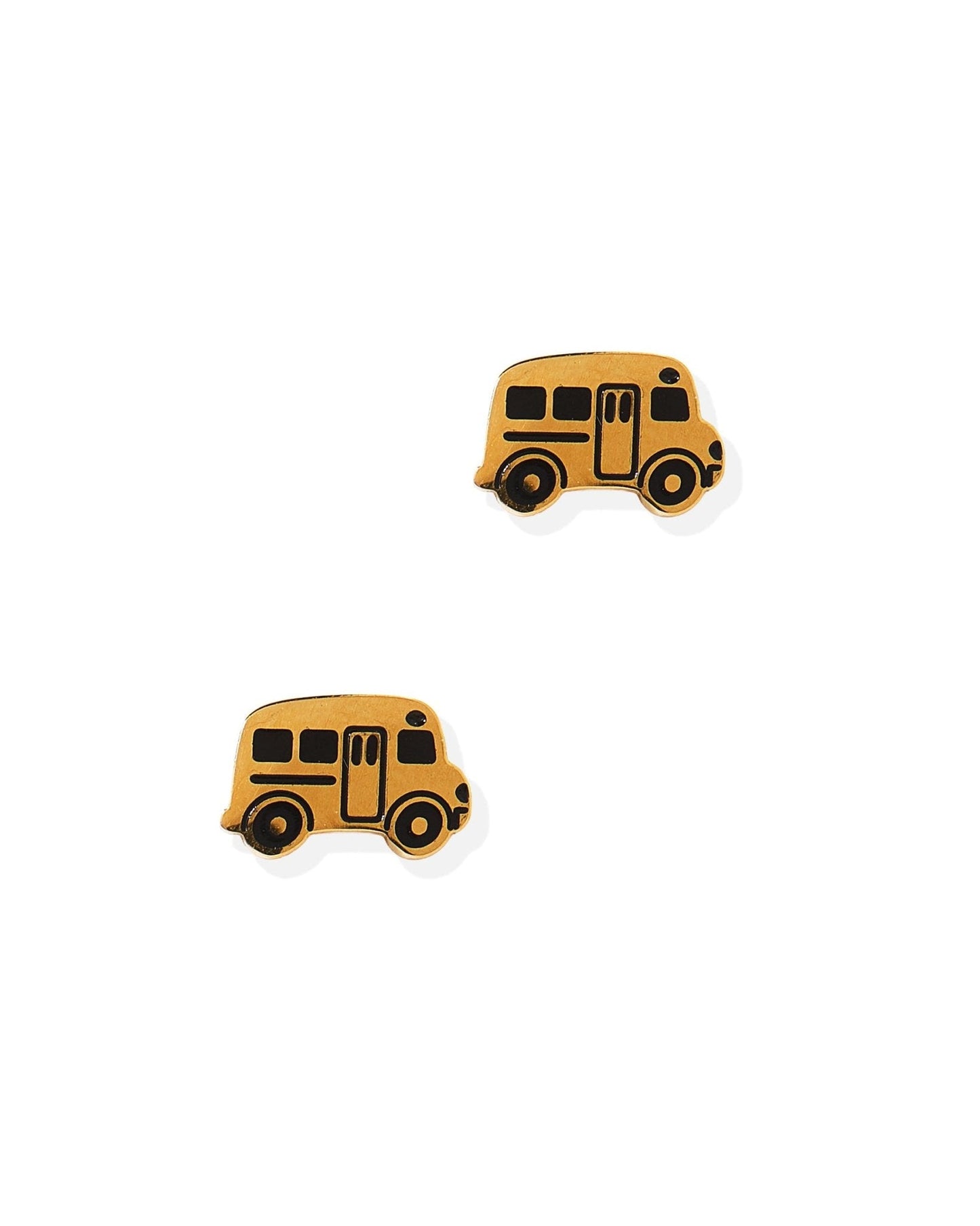 Screwback Stud Earrings - School Bus - Shop LINNY CO