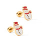 Screwback Stud Earrings - Snowman - Shop LINNY CO