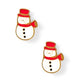 Screwback Stud Earrings - Snowman - Shop LINNY CO