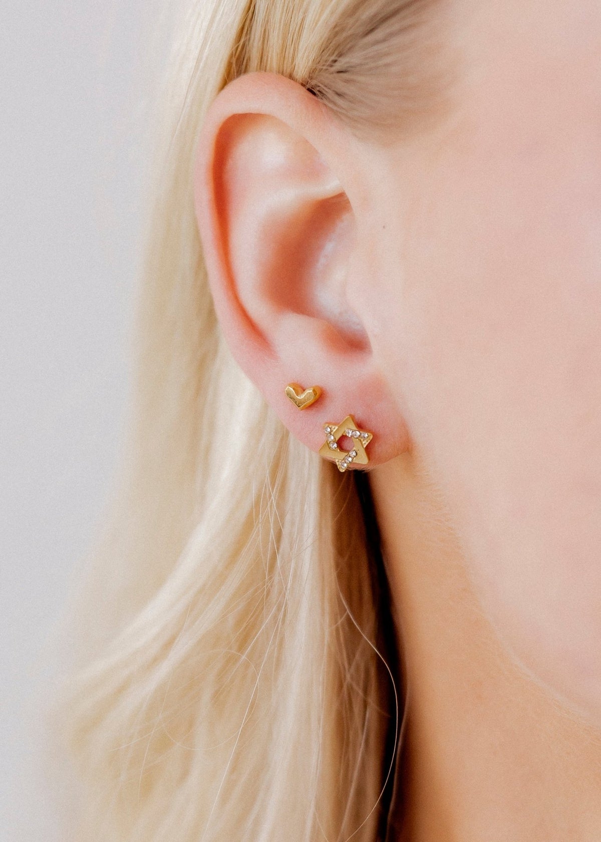 Screwback Stud Earrings - Star of David - Shop LINNY CO