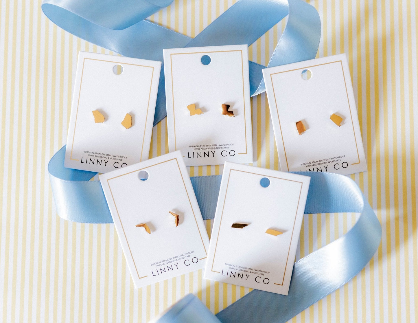 Screwback Stud Earrings - State of Alabama - LINNY CO WholesaleStuds
