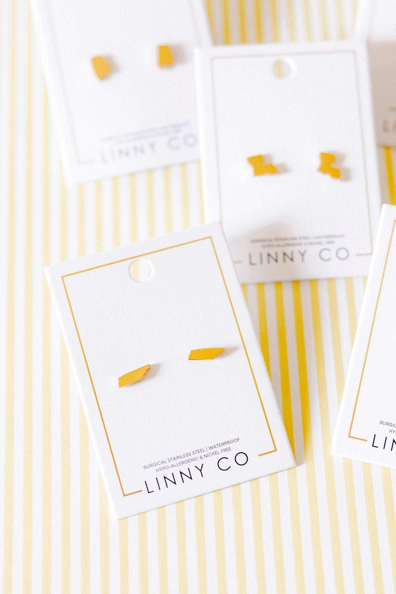 Screwback Stud Earrings - State of Tennessee - LINNY CO WholesaleStuds