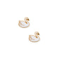 Screwback Stud Earrings - Swan - Shop LINNY CO