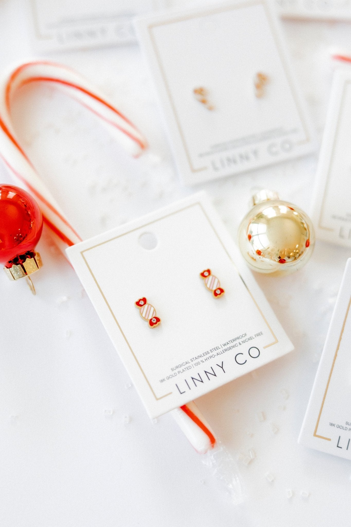 Screwback Stud Earrings - Taffy - Shop LINNY CO