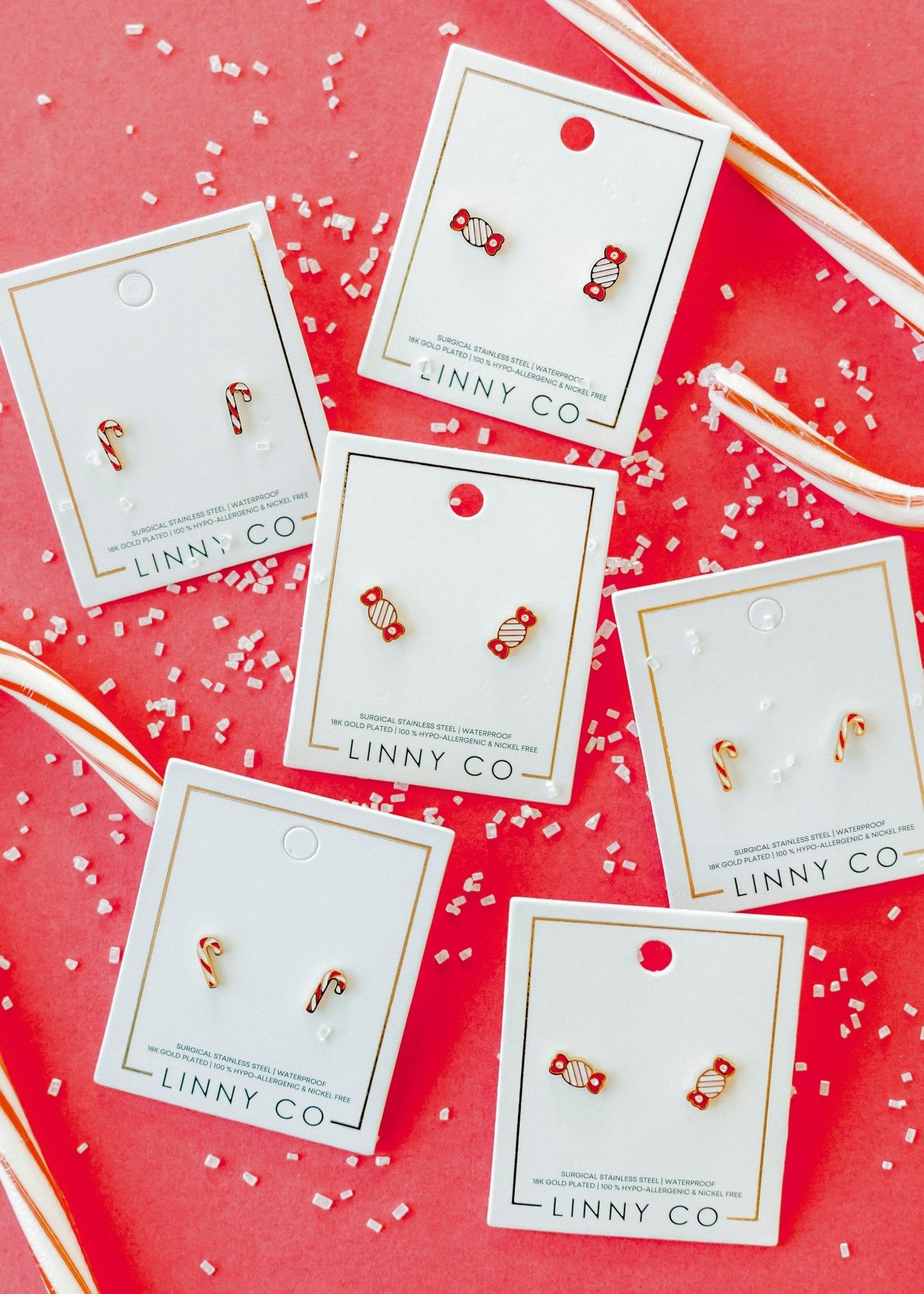 Screwback Stud Earrings - Taffy - Shop LINNY CO
