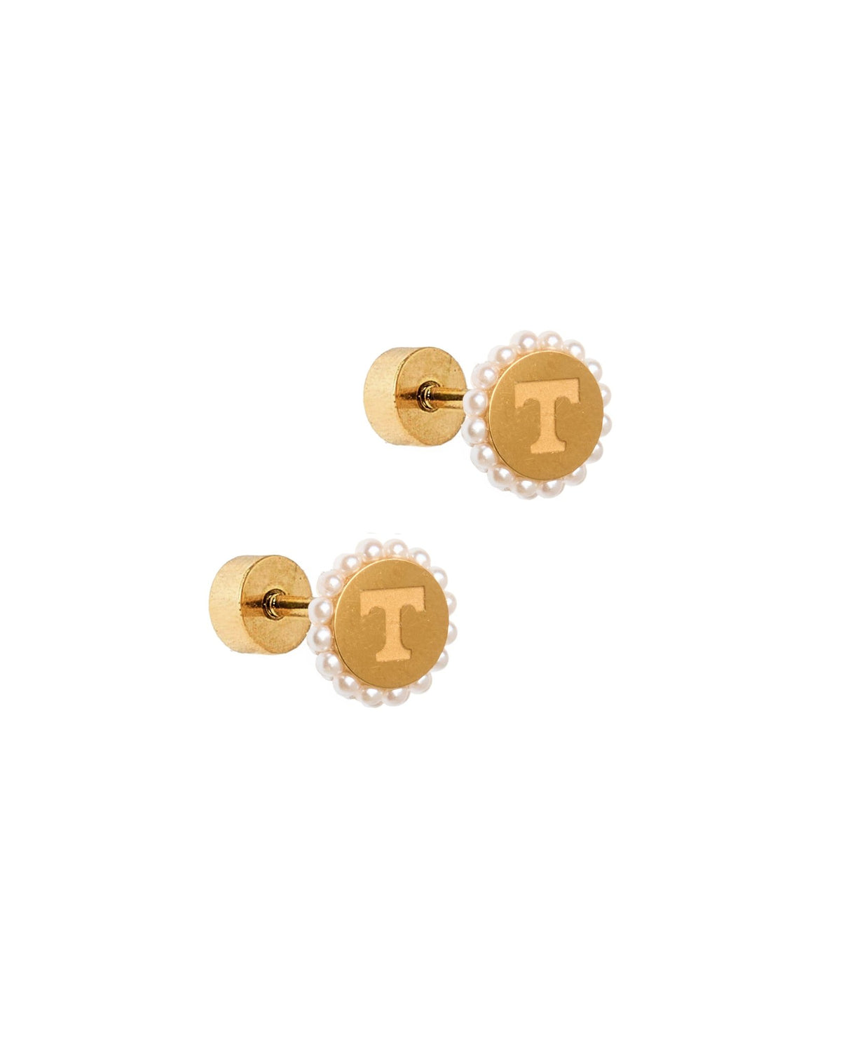 Screwback Stud Earrings - Tennessee Alice Gold - Shop LINNY CO