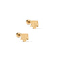 Screwback Stud Earrings - Texas A&M Logo - Shop LINNY CO
