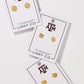 Screwback Stud Earrings - Texas A&M State Logo - Shop LINNY CO