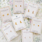 Screwback Stud Earrings - Tulip Cowgirl Boot PREORDER - Shop LINNY CO