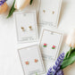 Screwback Stud Earrings - Tulip Pink - Shop LINNY CO
