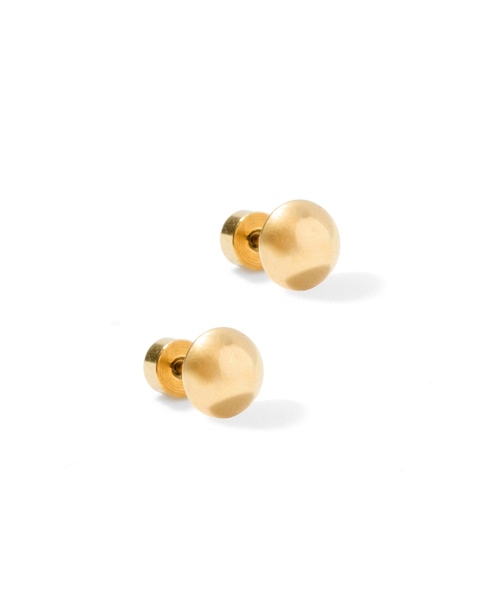 Screwback Stud Earrings - Vera Round 6mm - Shop LINNY CO