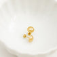 Screwback Stud Earrings - Vera Round 8mm - Shop LINNY CO