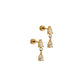 Screwback Stud Earrings - Vivian - Shop LINNY CO