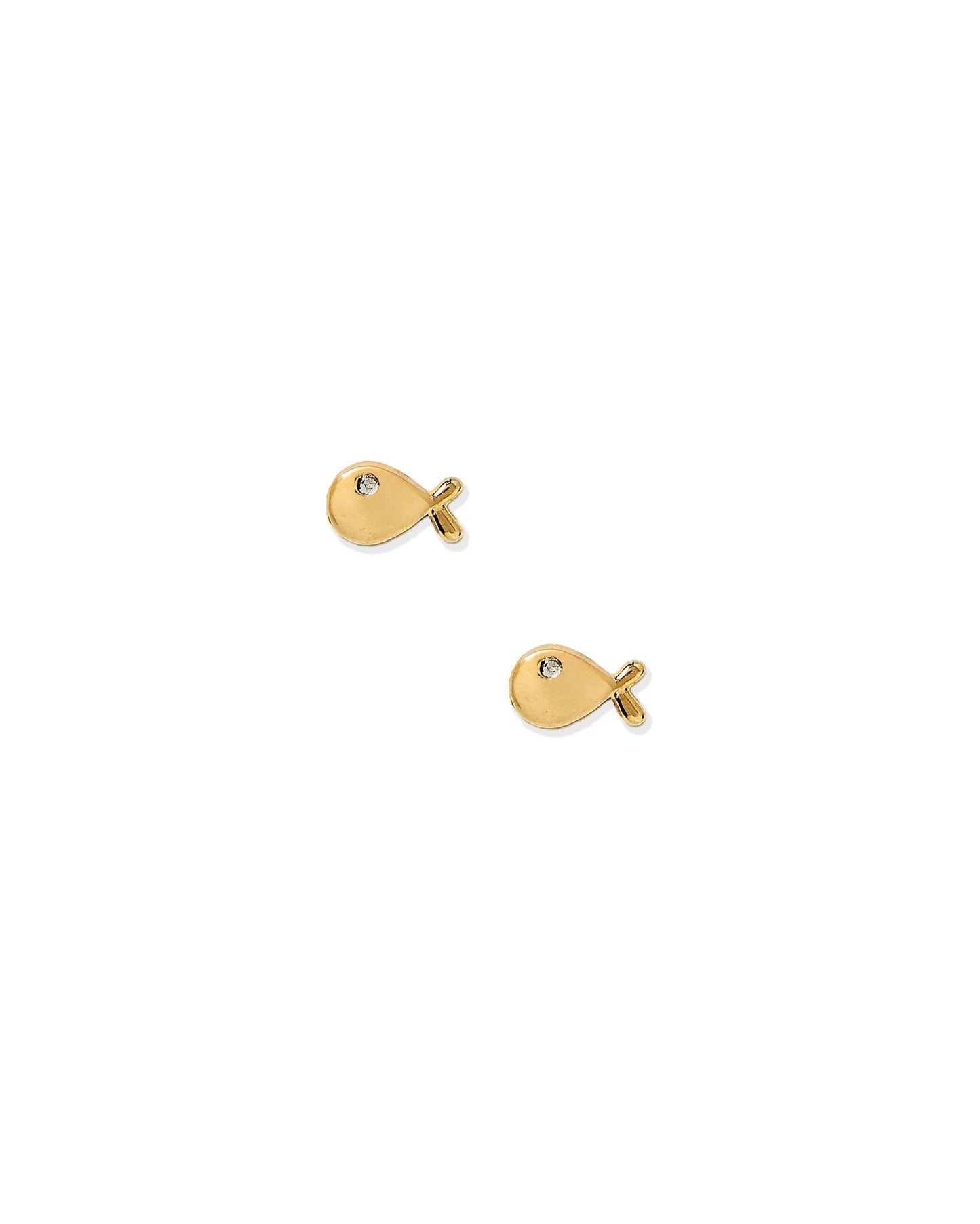 Screwback Stud Earrings - Whale - Shop LINNY CO