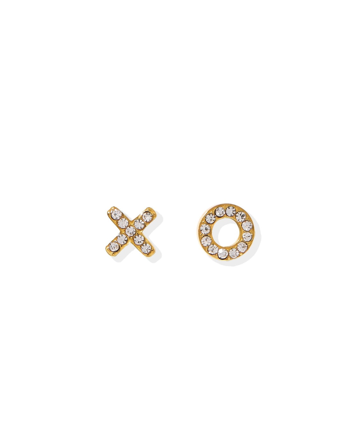 Screwback Stud Earrings - XO - Shop LINNY CO