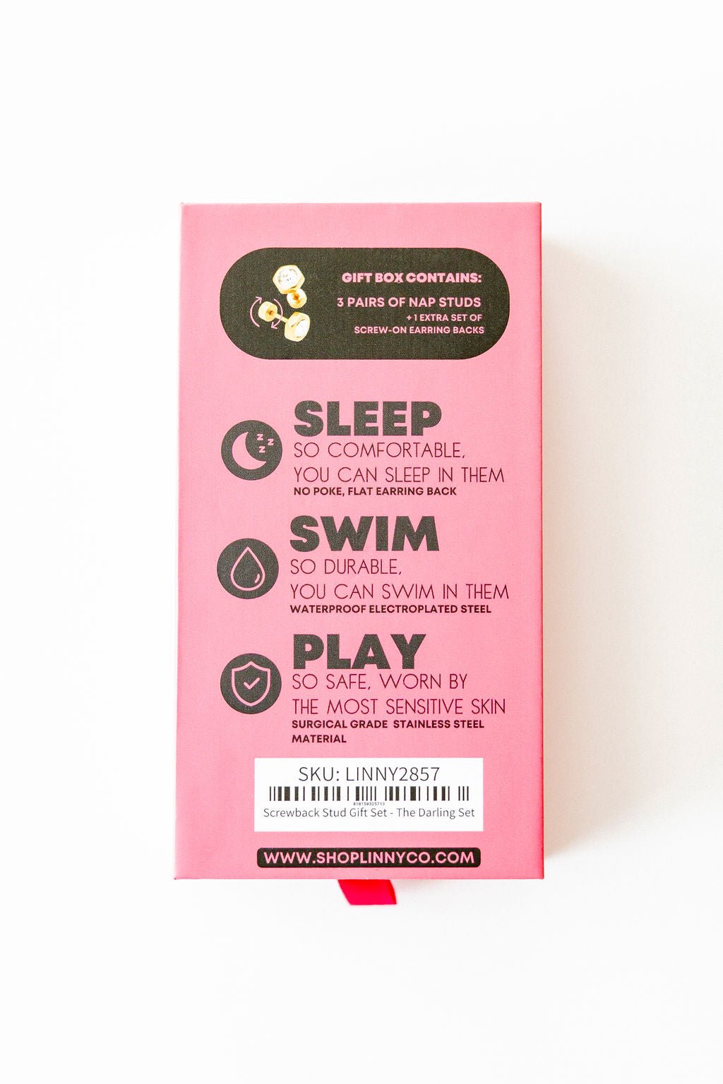 Screwback Stud Gift Set - The Darling Set - Shop LINNY CO