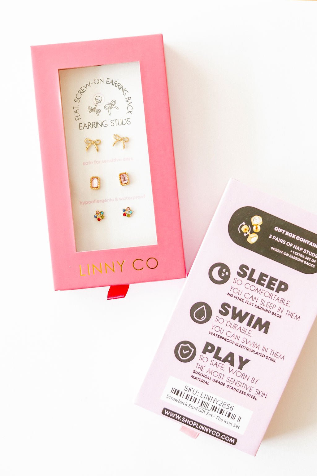 Screwback Stud Gift Set - The Darling Set - Shop LINNY CO