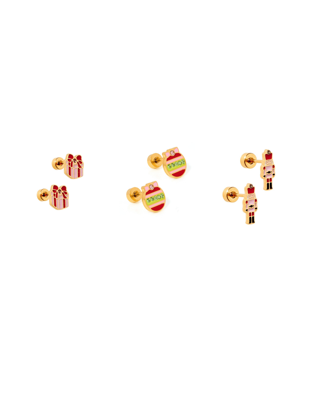 Screwback Stud Gift Set - The Holiday Set - Shop LINNY CO
