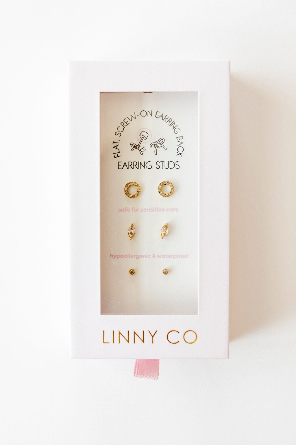 Screwback Stud Gift Set - The Signature Set - Shop LINNY CO