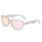 Silver Shimmer Heart | Pink Mirrored Lenses - Shop LINNY CO