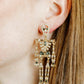 Skeleton Statement Earrings - Shop LINNY CO