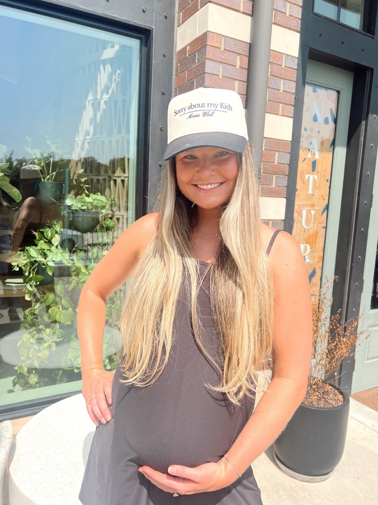 Sorry About My Kids. Vintage Trucker Hat - Shop LINNY CO